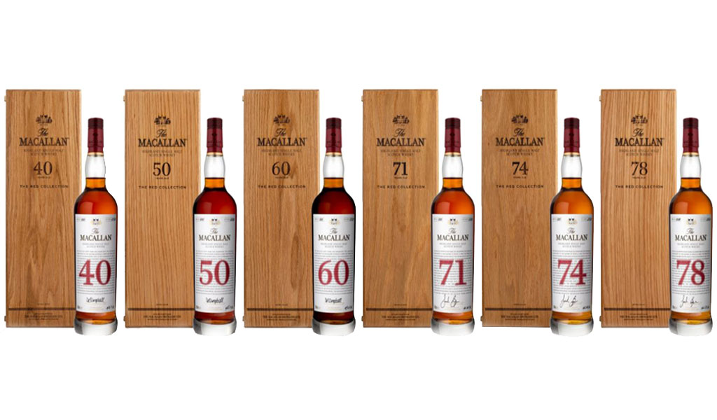 macallan red collection
