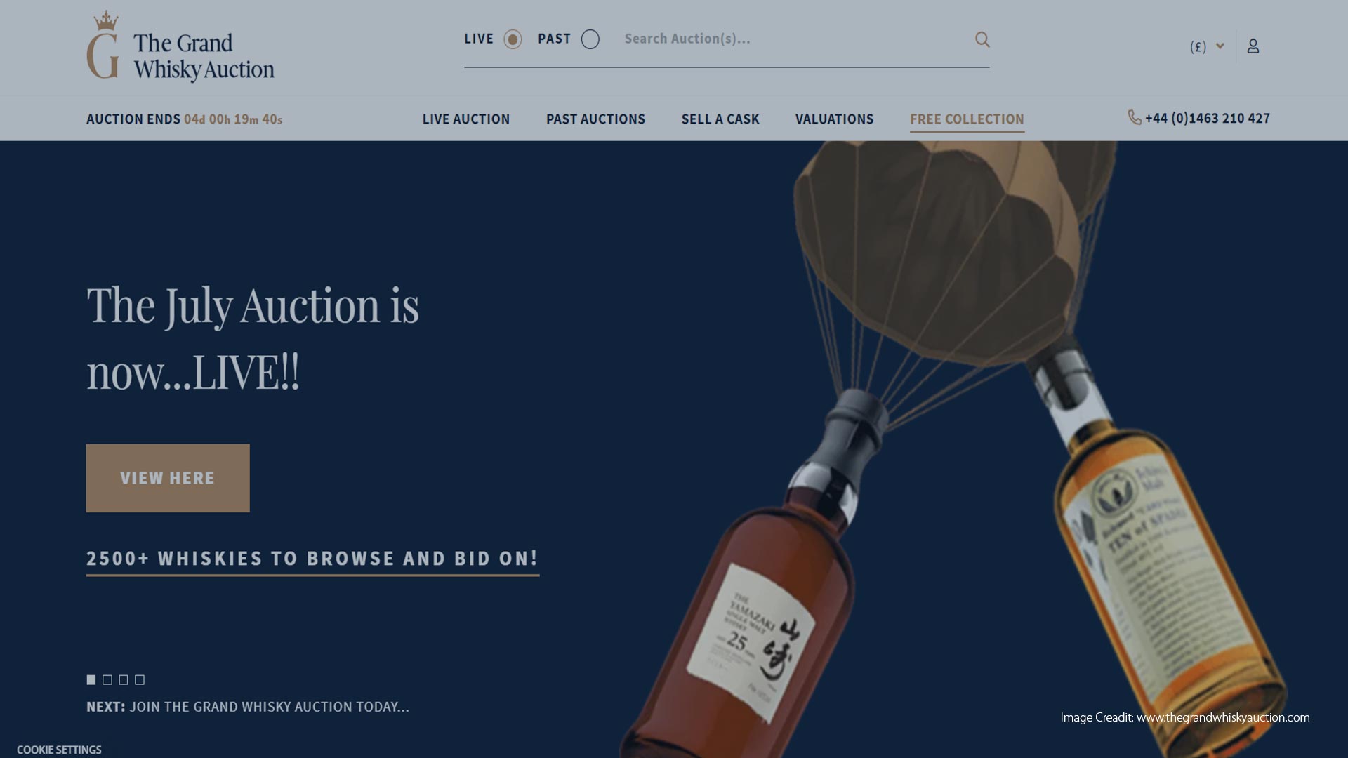 the grand whisky auction
